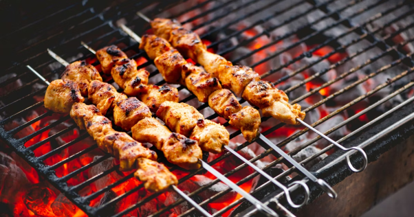 grilled chicken skewers bbq